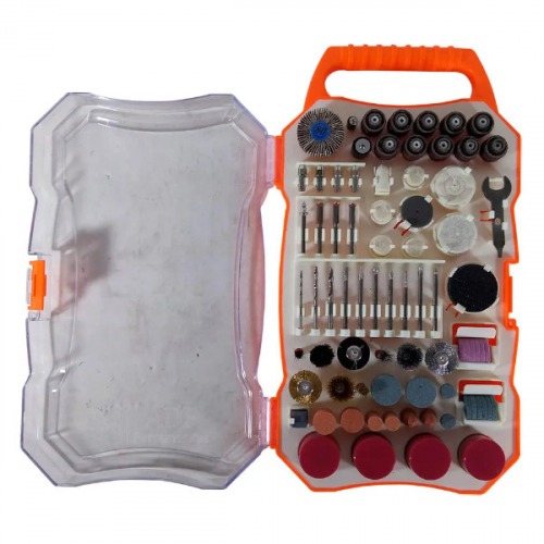 Kit de acess�rios para micro ret�fica com 208 pe�as - BFH2329