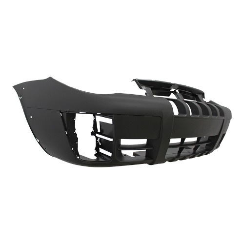 Para-choque Strada Trekk Res 2 2005 a 2012 dianteiro preto texturizado - 3404 