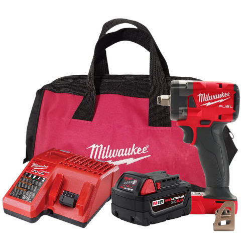 Chave de impacto a bateria 18V encaixe de 1/2