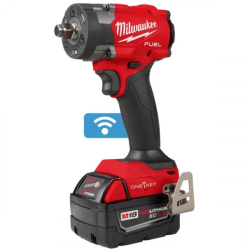 Chave de impacto a bateria 18V encaixe de 1/2