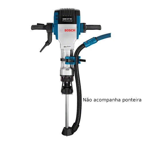 Martelo demolidor 2.000 watts 62 joules encaixe hexagonal de 28 mm - GSH27VC  220V