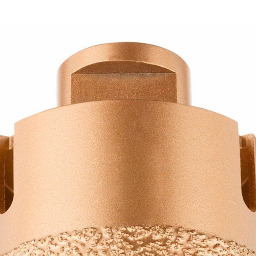 Serra copo diamantada 75 mm para esmerilhadeira rosca M14 - 08303