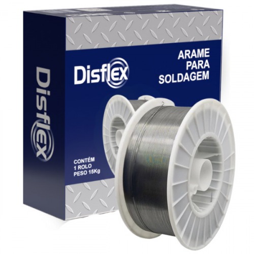 Arame para solda mig 0,8 mm rolo 15kg ER308L - 40.009