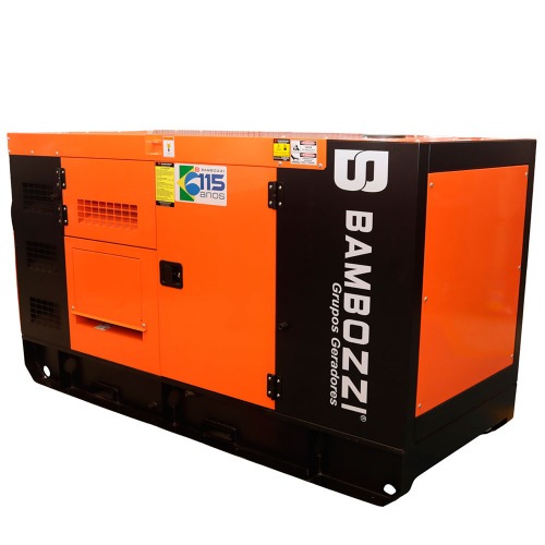 Gerador de energia 20 Kva a diesel cabinado trifásico 380/220V - BA20-R Gerador de energia 20 Kva a diesel cabinado trifásico 380/220V - BA20-R