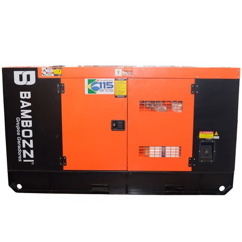 Gerador de energia 20 Kva a diesel cabinado trifásico 380/220V - BA20-R Gerador de energia 20 Kva a diesel cabinado trifásico 380/220V - BA20-R