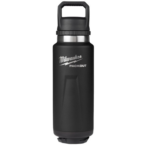 Garrafa t�rmica com isolamento a v�cuo 1L Preto - PACKOUT