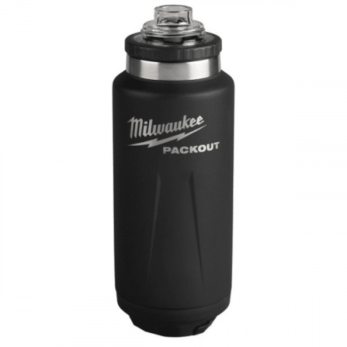 Garrafa t�rmica com isolamento a v�cuo 1L Preto - PACKOUT