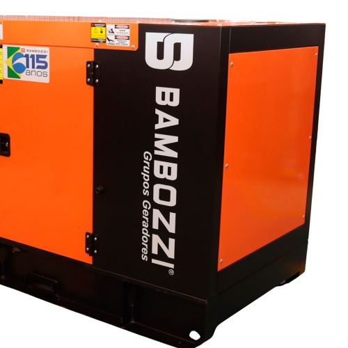 Gerador de energia 20 Kva a diesel cabinado trifásico 380/220V - BA20-R Gerador de energia 20 Kva a diesel cabinado trifásico 380/220V - BA20-R