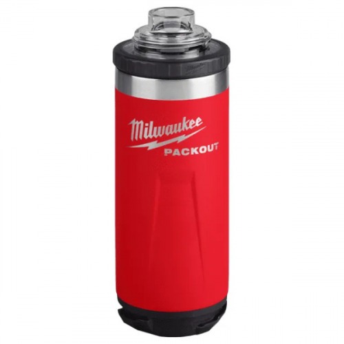 Garrafa t�rmica com isolamento a v�cuo 500ml Vermelho - PACKOUT