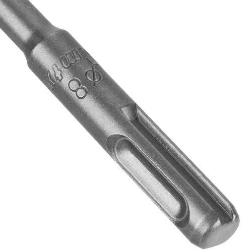 Broca de wídea para concreto 8 x 110 mm SDS Plus - 7100555 Broca de wídea para concreto 8 x 110 mm SDS Plus - 7100555