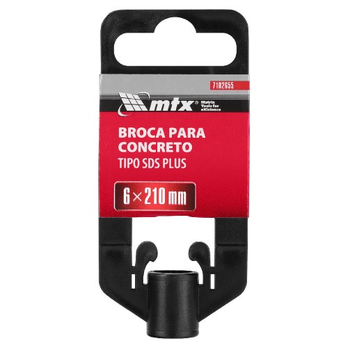 Broca de w�dea para concreto 6 x 210 mm SDS Plus - 7102655