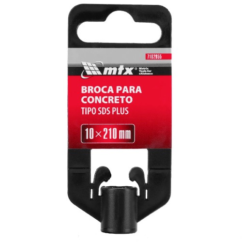 Broca de w�dea para concreto 10 x 210 mm SDS Plus - 7102955