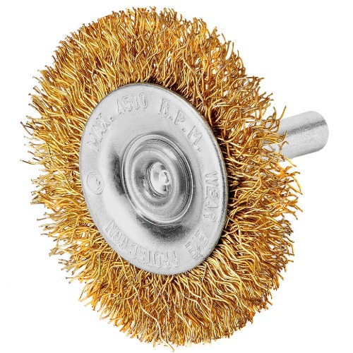 Jogo de escovas a�o circular haste 6 mm com 3 pe�as - 744869