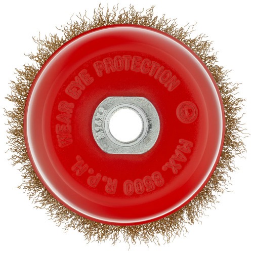 Escova de a�o tipo copo ondulada 4