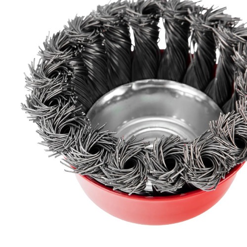 Escova de a�o tipo copo torcida 3