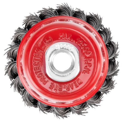 Escova de a�o tipo copo torcida 3