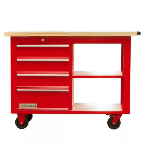 Bancada m�vel com 4 gavetas e 1 prateleira - RLL-274