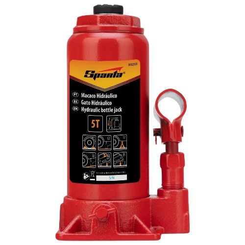 Macaco hidr�ulico tipo garrafa capacidade 5 toneladas - 5032355