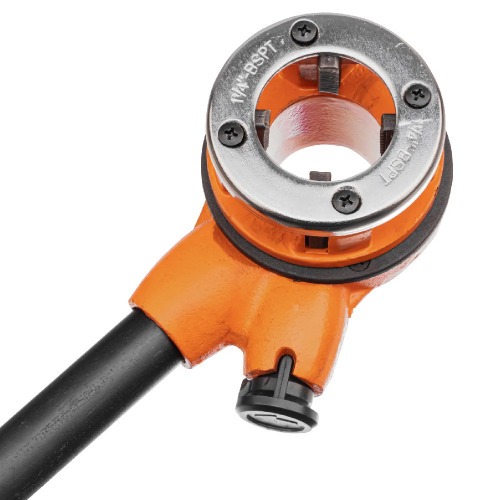 Jogo de tarraxa manual para canos metálicos 9 peças de 1/4 Jogo de tarraxa manual para canos metálicos 9 peças de 1/4