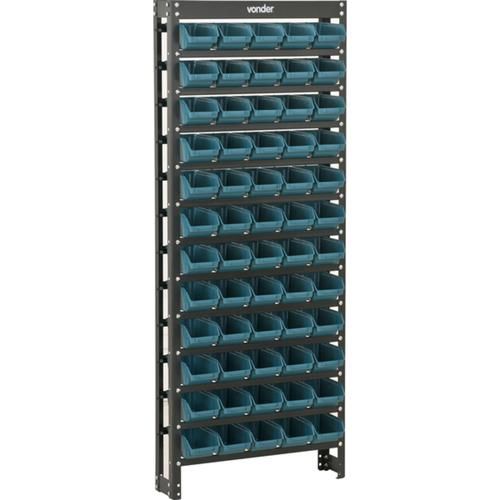Estante met�lica com 60 gavetas n�3 - 61.27.060.311