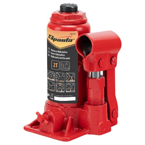 Macaco hidr�ulico tipo garrafa capacidade de 2 toneladas - 5032155