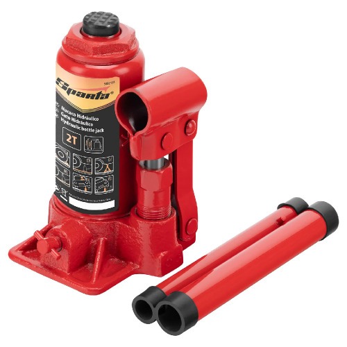 Macaco hidr�ulico tipo garrafa capacidade de 2 toneladas - 5032155