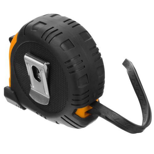 Trena emborrachada com fita de aço 18 mm x 5 m com trava - 3131255 Trena emborrachada com fita de aço 18 mm x 5 m com trava - 3131255