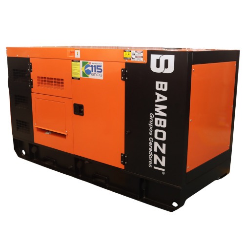 Gerador de energia 25 Kva a diesel cabinado trif�sico 380V/220V - BA25R-R