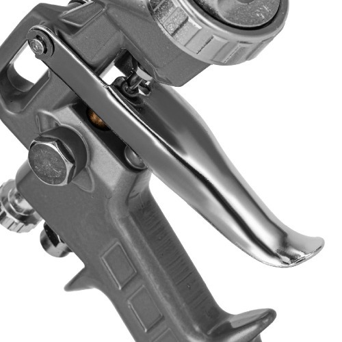 Pistola de pintura tipo gravidade com 3 bicos e caneca 600 ml - 5731455