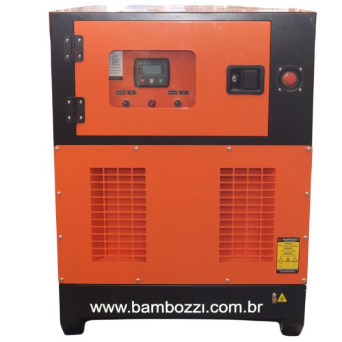 Gerador de energia 30 Kva a diesel cabinado trif�sico 380/220V - BA30-R