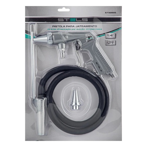 Pistola para jato de areia 1/4