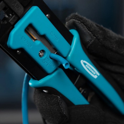 Alicate Desencapador Crimpador e Cortador de Fios 8 Alicate Desencapador Crimpador e Cortador de Fios 8