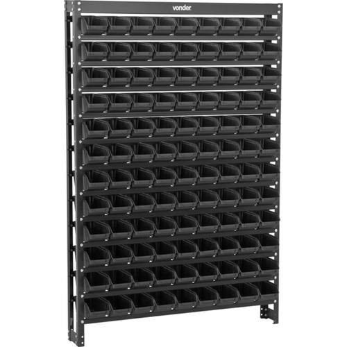 Estante met�lica com 108 gavetas - 61.27.108.371