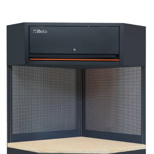 Arm�rio Mobili�rio modular de canto para oficina - C45PRO 2.0 CORNER/W
