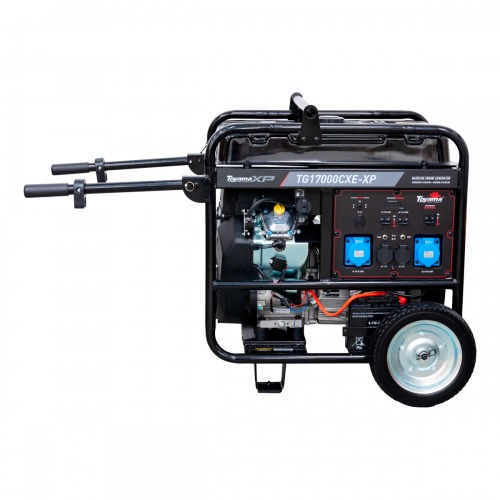 Gerador de energia 16 kva a gasolina partida el�trica monof�sico - TG17000CXE-XP