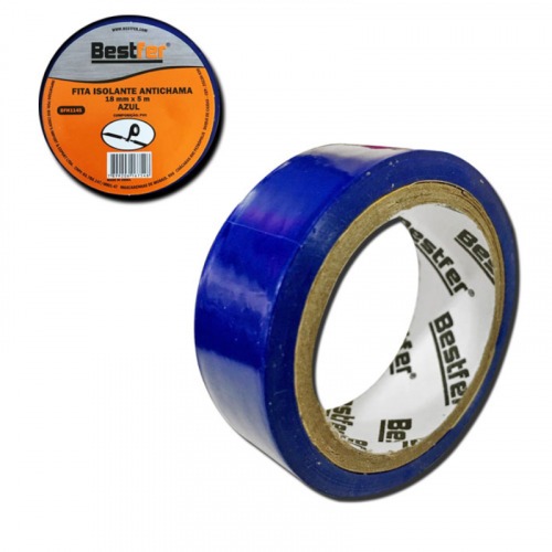Fita isolante anti-chamas 18 mm x 5 metros - BFH1145