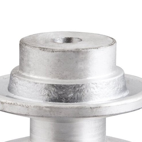 Polia de alum�nio 1 canal B - 80 mm - 6684210080