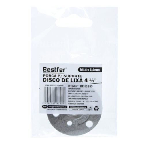 Flange adaptadora para lixadeira 4.1/2