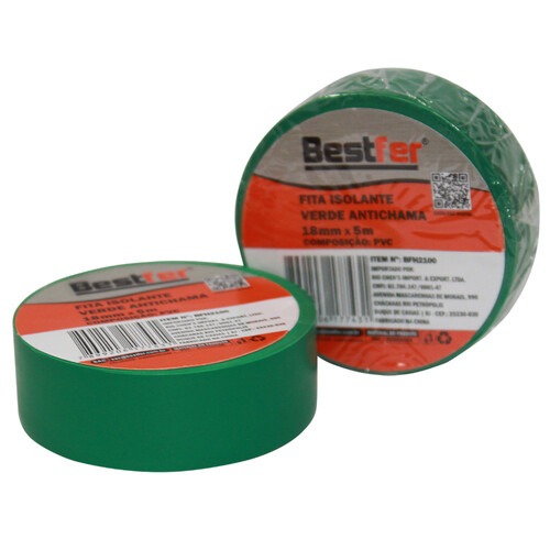 Fita isolante anti-chamas 18 mm x 5 m - BFH2100