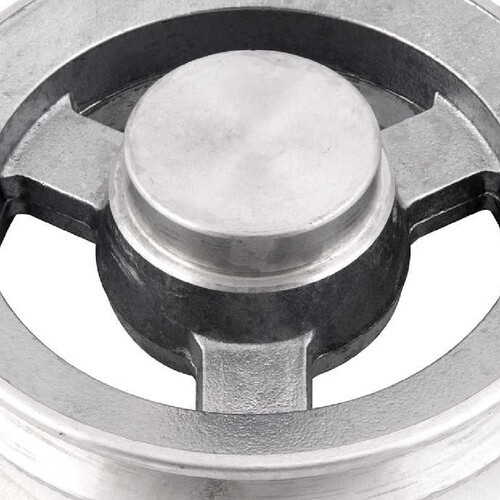 Polia de alum�nio 2 canais A 130 mm - 6684120130