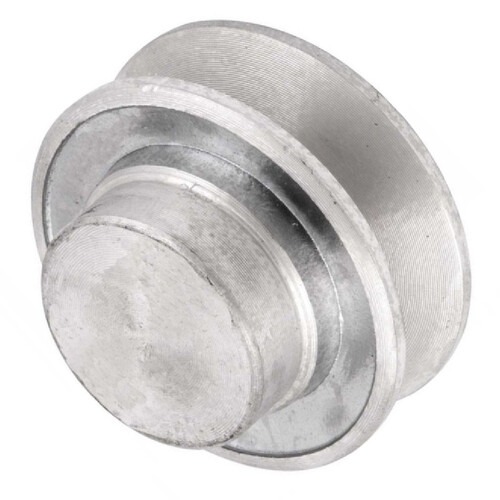 Polia de alumínio 1 canal A 60 mm - 6684110060 Polia de alumínio 1 canal A 60 mm - 6684110060