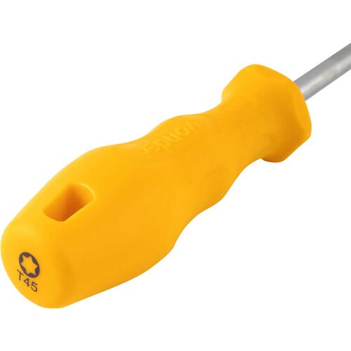 Chave hexalobular reta T45 com cabo 