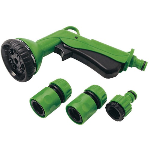 Esguicho pl�stico com jato regul�vel com acess�rios - DY-2034