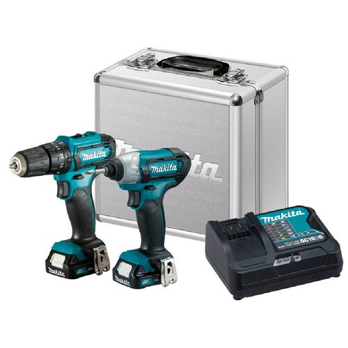 Combo Furadeira Parafusadeira + Parafusadeira de Impacto a bateria 12V com maleta - CLX228SAX 110V/220V Combo Furadeira Parafusadeira + Parafusadeira de Impacto a bateria 12V com maleta - CLX228SAX 110V/220V