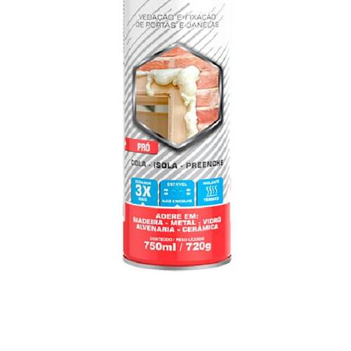 Espuma expansiva de poliuretano pr� 750 ml - AE05000001