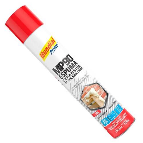 Espuma expansiva de poliuretano pr� 750 ml - AE05000001