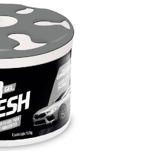 Aromatizante cheirinho em gel para carros 100g Carro novo - PT2500001 Aromatizante cheirinho em gel para carros 100g Carro novo - PT2500001