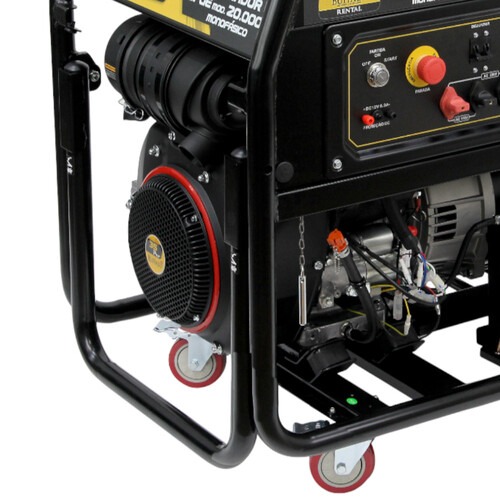 Gerador de energia 19 Kva a gasolina partida el�trica monof�sico - BFGE 20.000 Rental