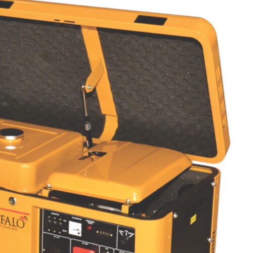 Gerador de energia 8,1 Kva a diesel partida elétrica trifásico - BFDE 8.000 Gerador de energia 8,1 Kva a diesel partida elétrica trifásico - BFDE 8.000