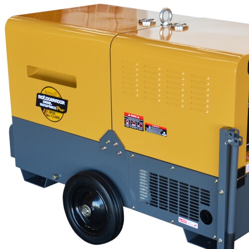 Gerador de energia 12 Kva a diesel cabinado partida el�trica monof�sico - BFDE 12.000